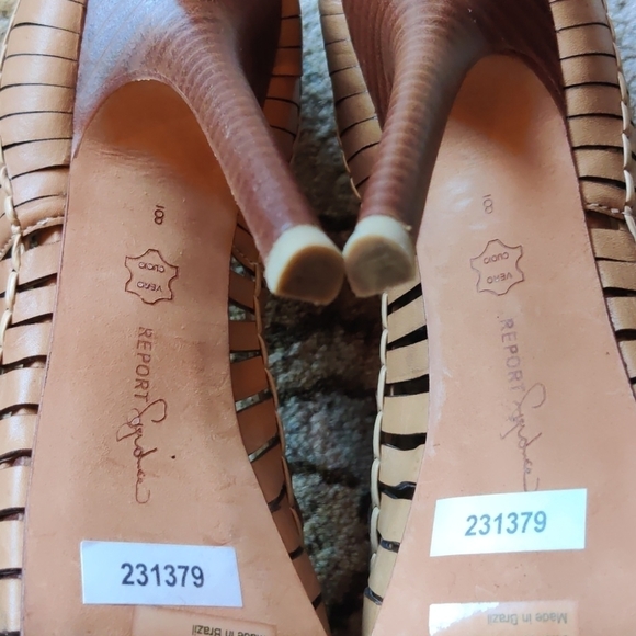 Report Signature Cayler Leather Heels, EUC S 8 - Picture 13 of 16
